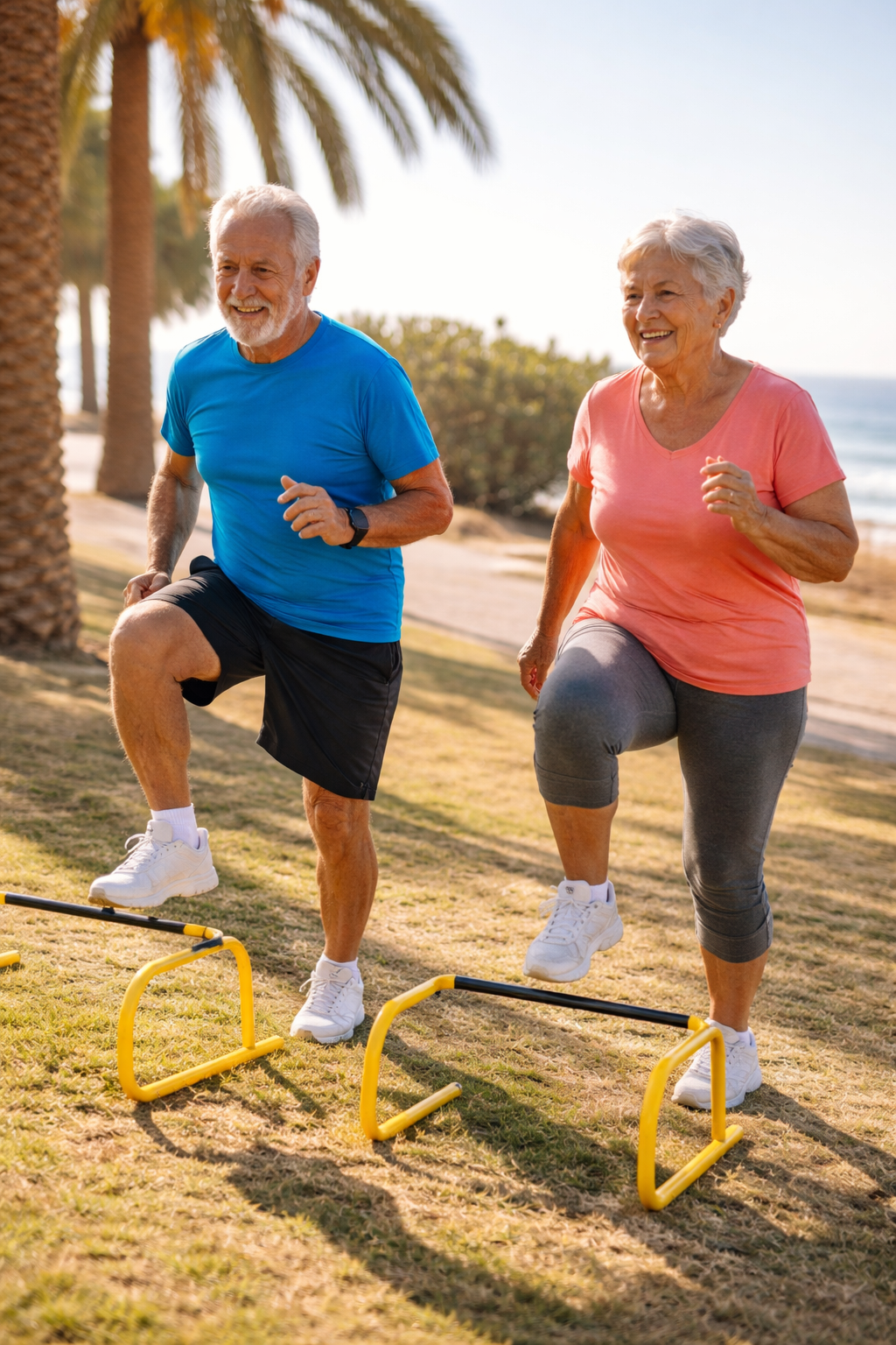 Entrenamiento con vallas